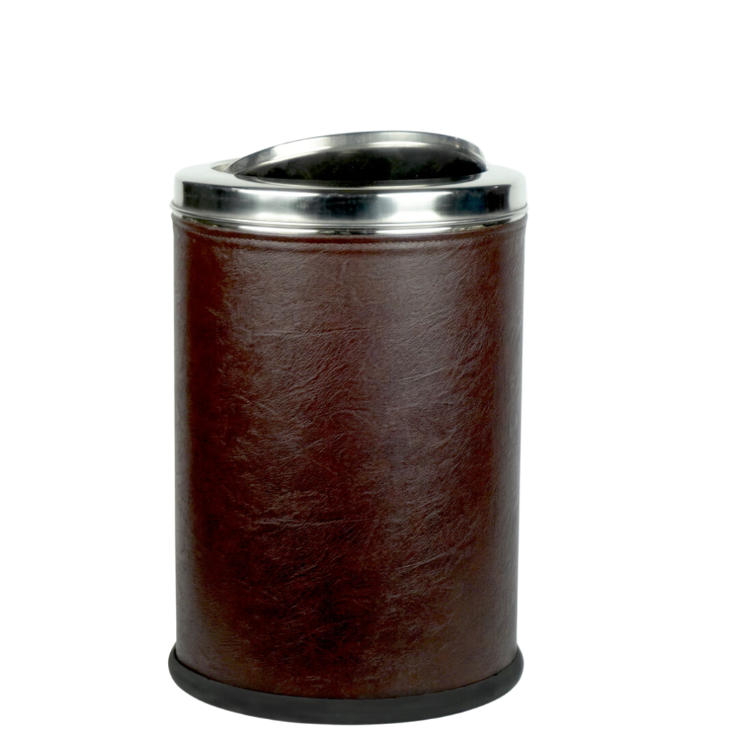 Steel leather Bin