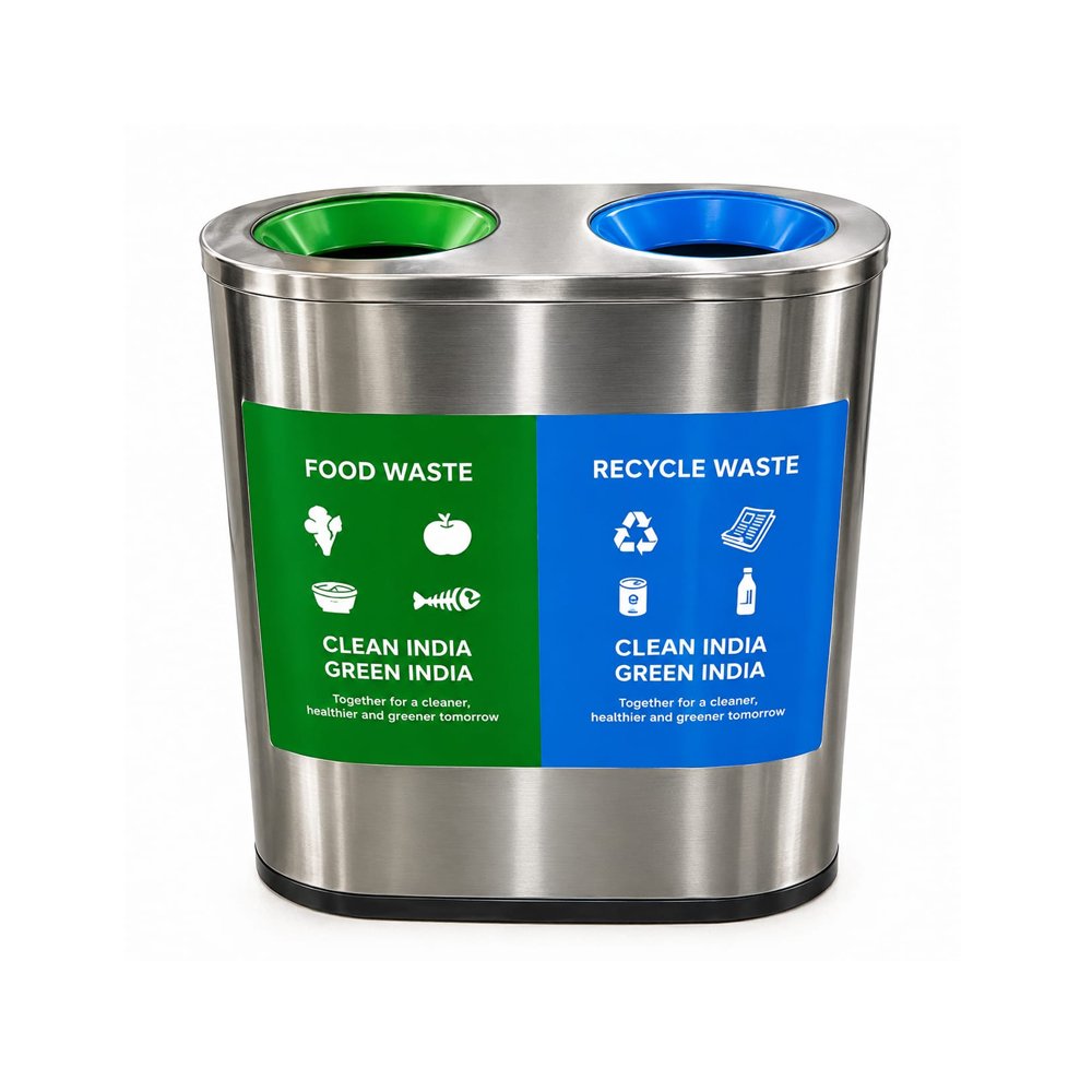 Open Top Duo Bin