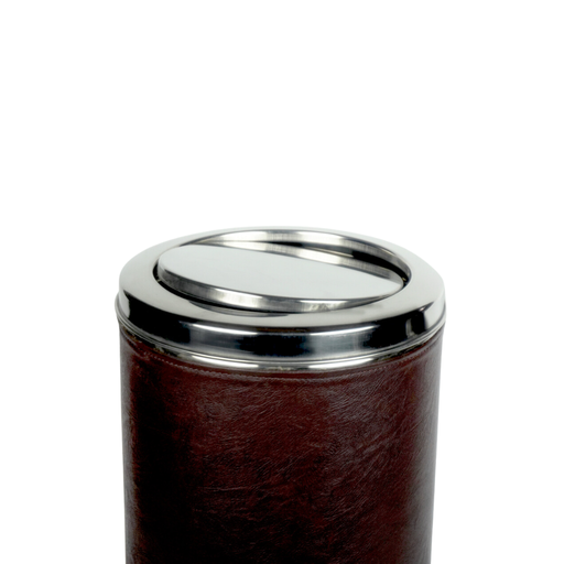 Steel Leather Dustbin